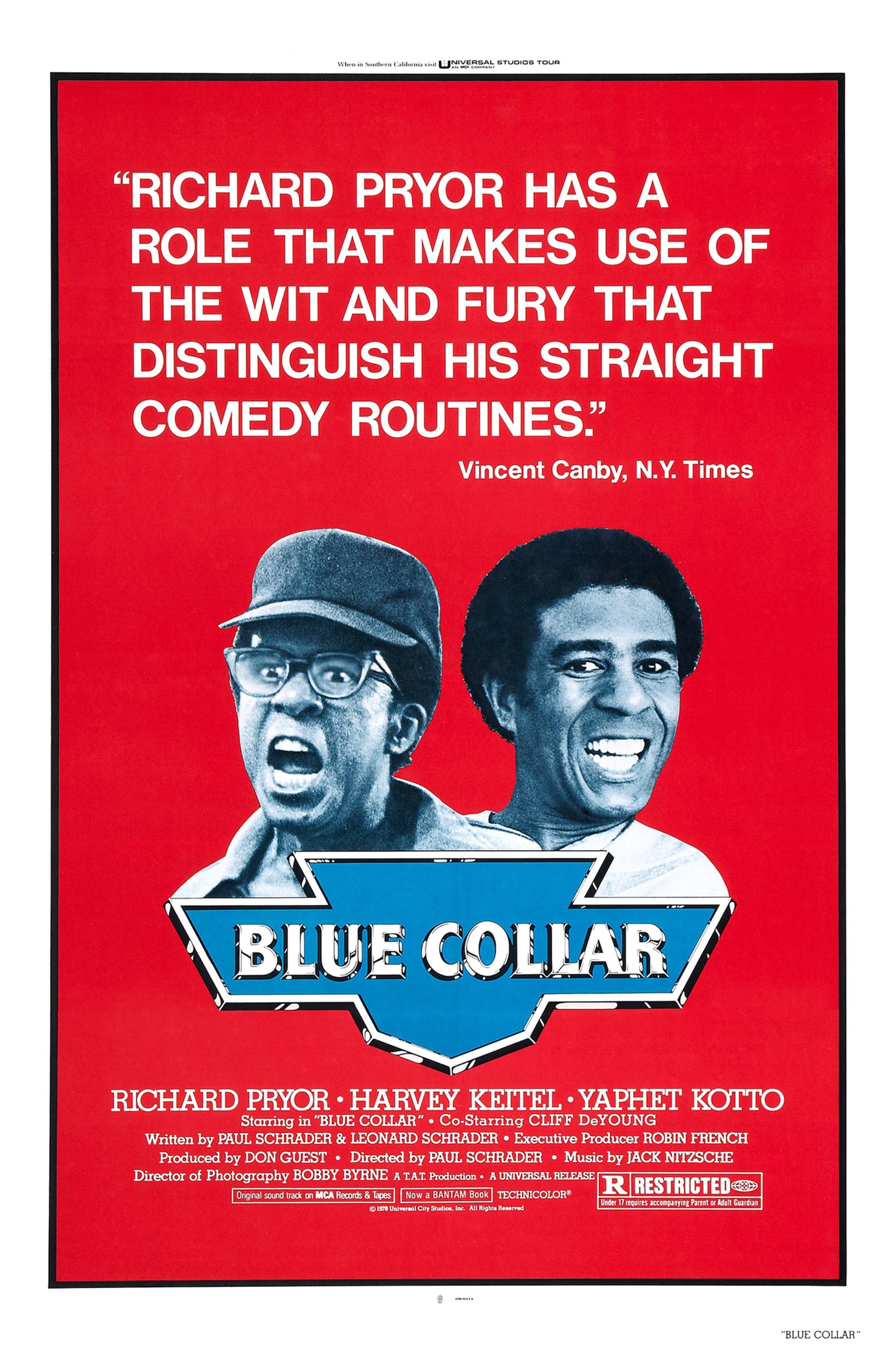Blue Collar (1978) - Poster