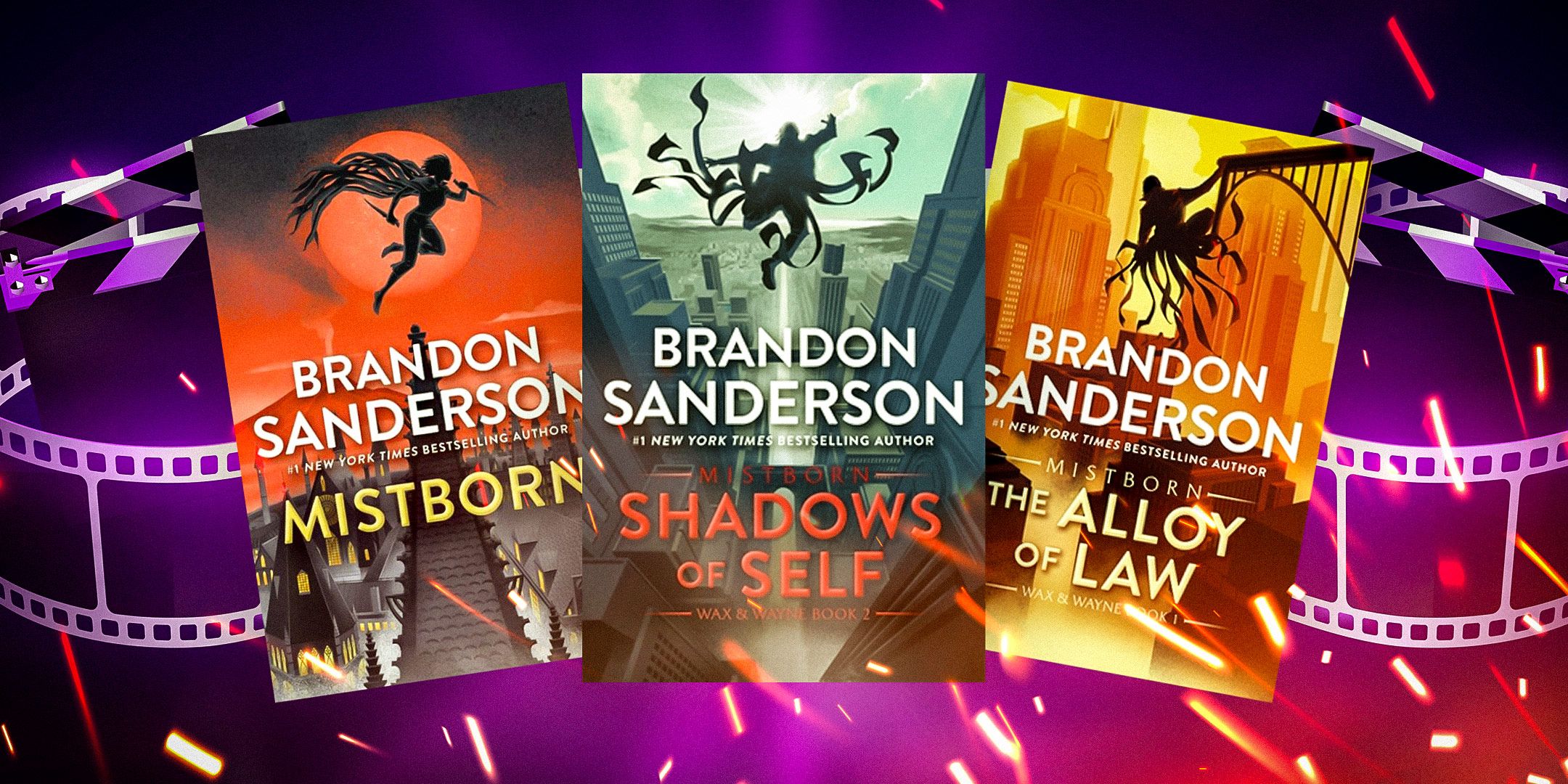 Mistborn book covers