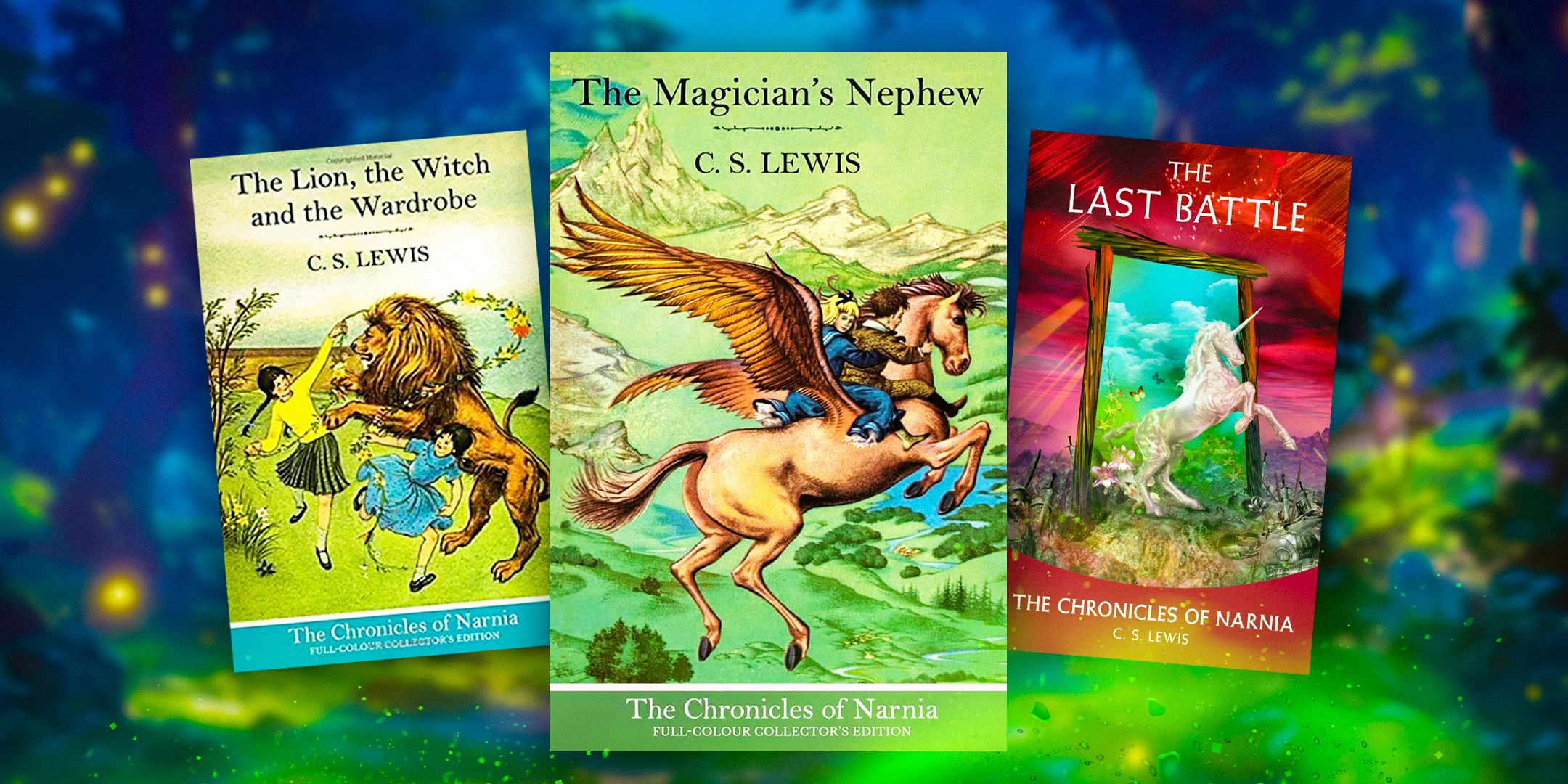 Book-Cover-Imagery-from-The-Chronicles-of-Narnia--