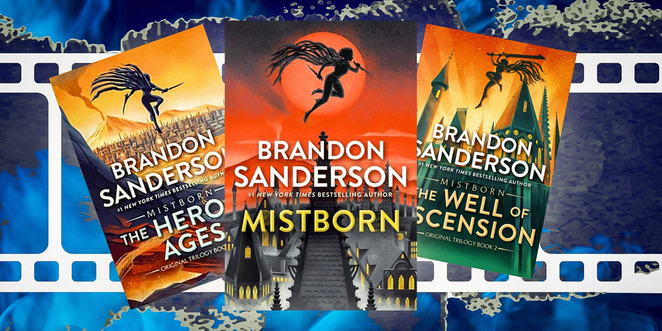 Mistborn book covers