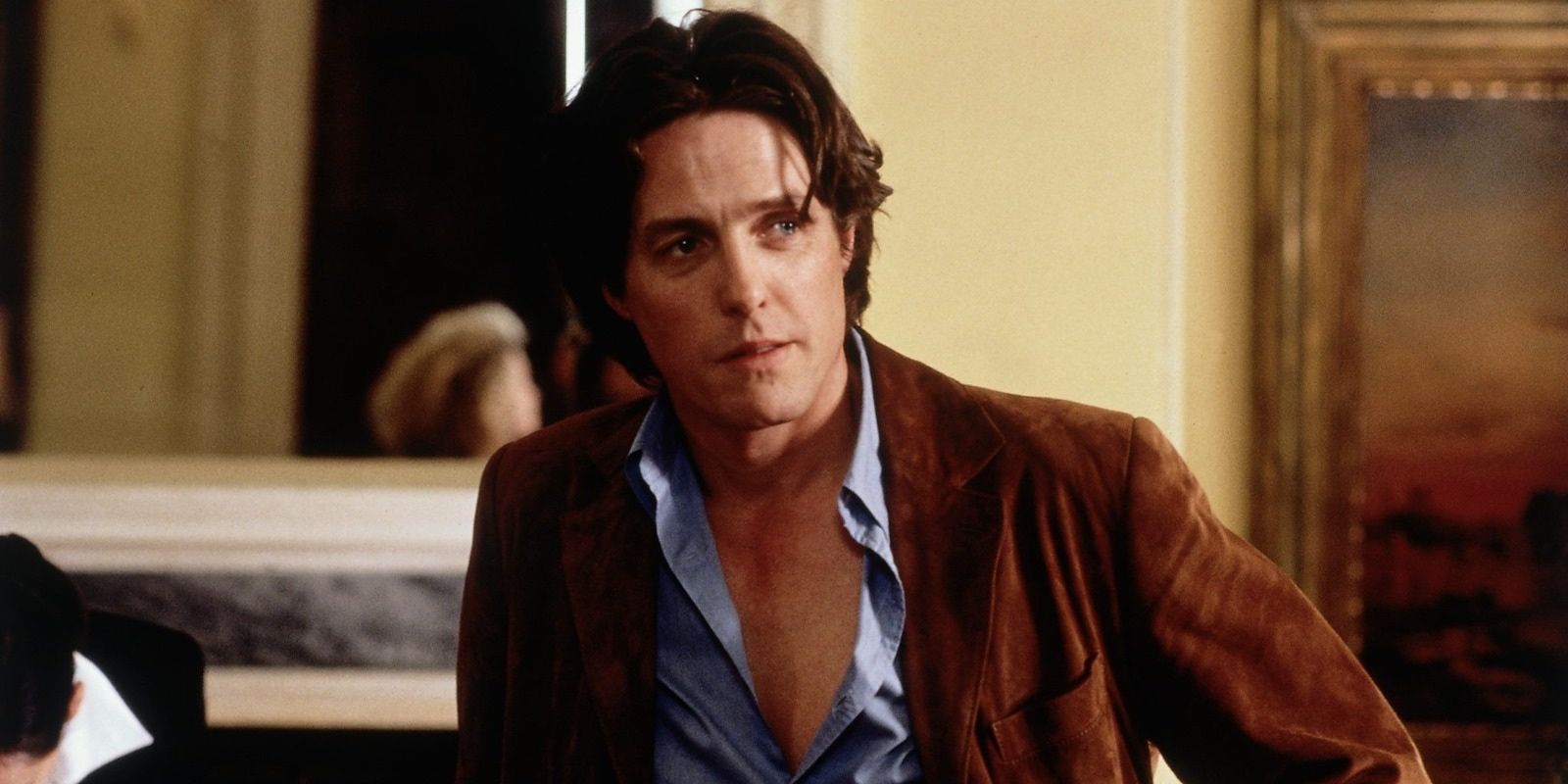 Hugh Grant em O Diário de Bridget Jones