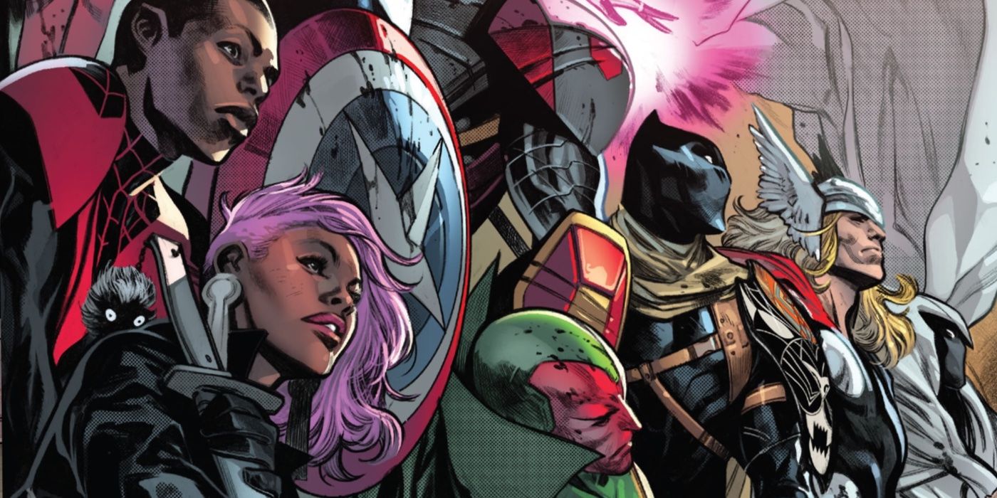 Brielle Brooks and the Avengers assembled during the Blood Hunt crossover event.