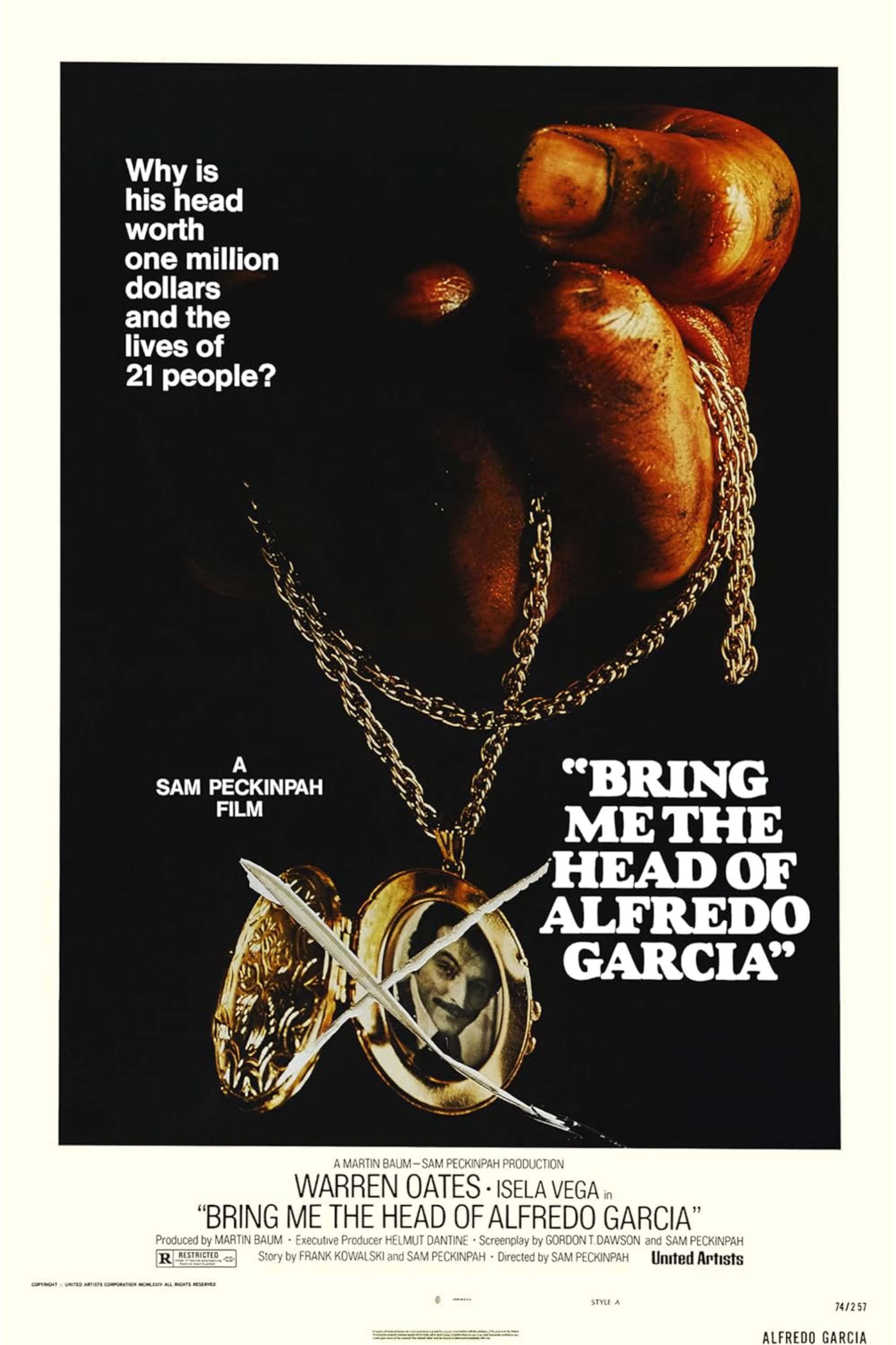 bring me the head of alfredo garcia 1974 trailer