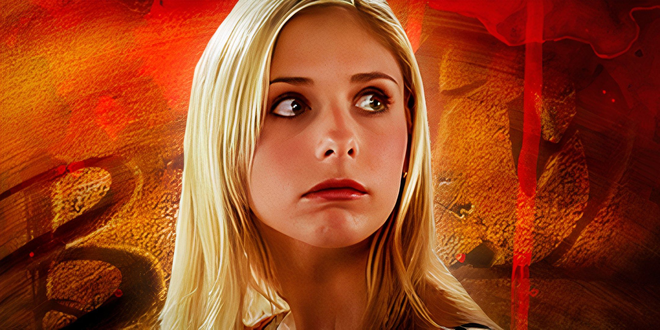 Sarah Michelle Gellar as Buffy Summers in Buffy the Vampire Slayer.
