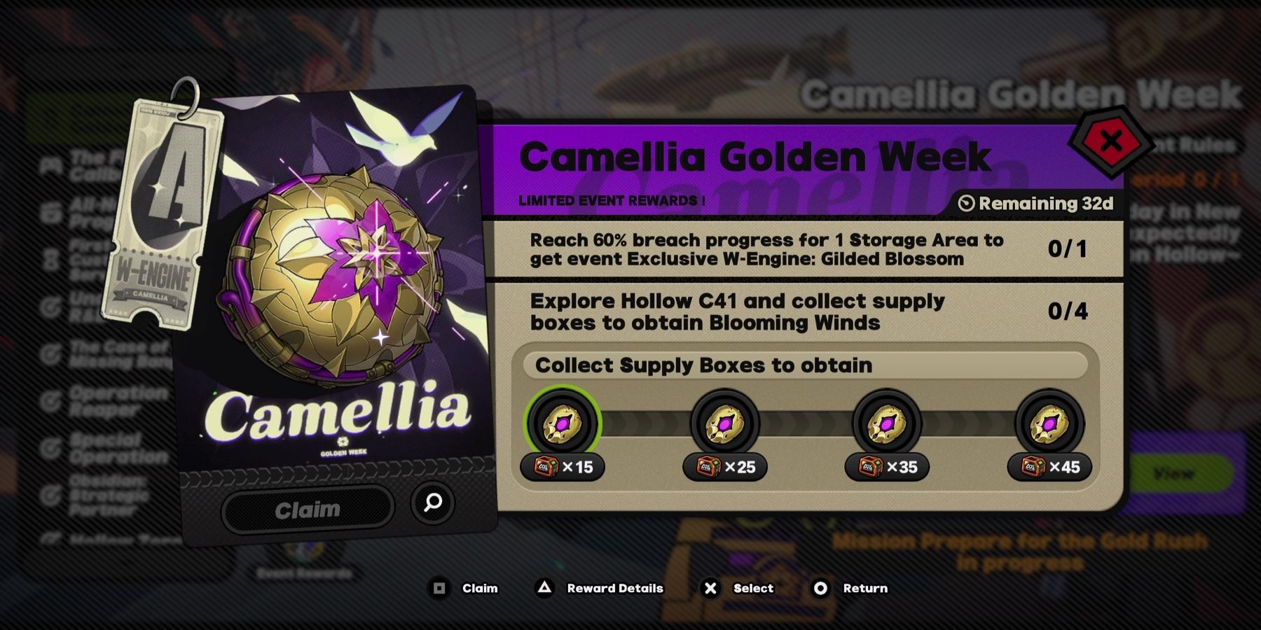 Zenless Zone Zero: Camellia Golden Week Event Guide (All Rewards)