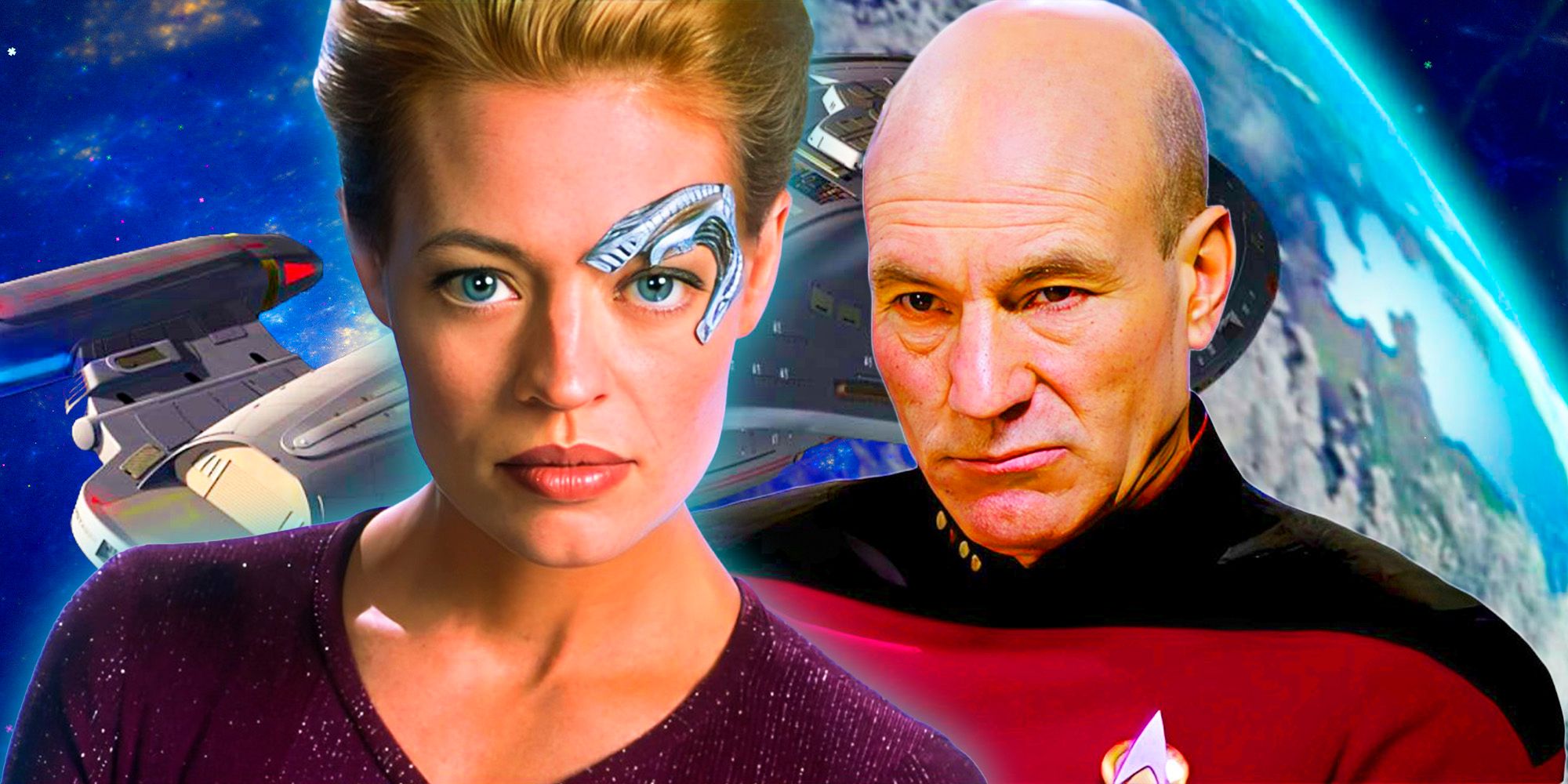 Seven of Nine Was Only Possible Because Of Picard In Star Trek: TNG