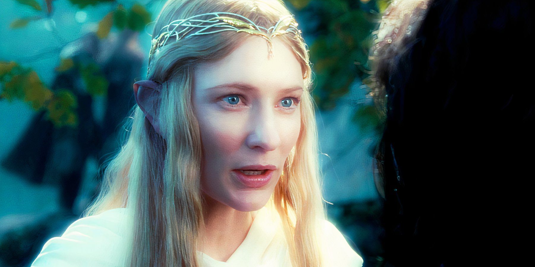 Cate Blanchett as Galadriel in The Lord of the Rings The Fellowship of the Ring