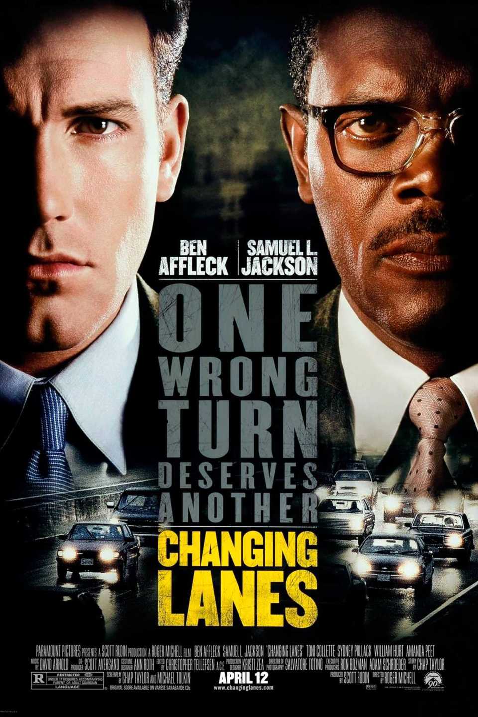 Changing Lanes (2002) - Poster