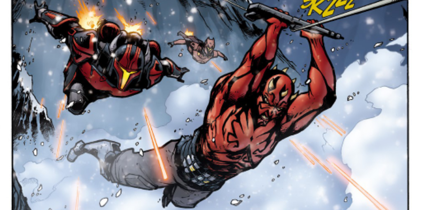 Complete Sequence of Darth Maul&rsquo;s rescue in Star Wars Darth Maul - Son of Dathomir (4)