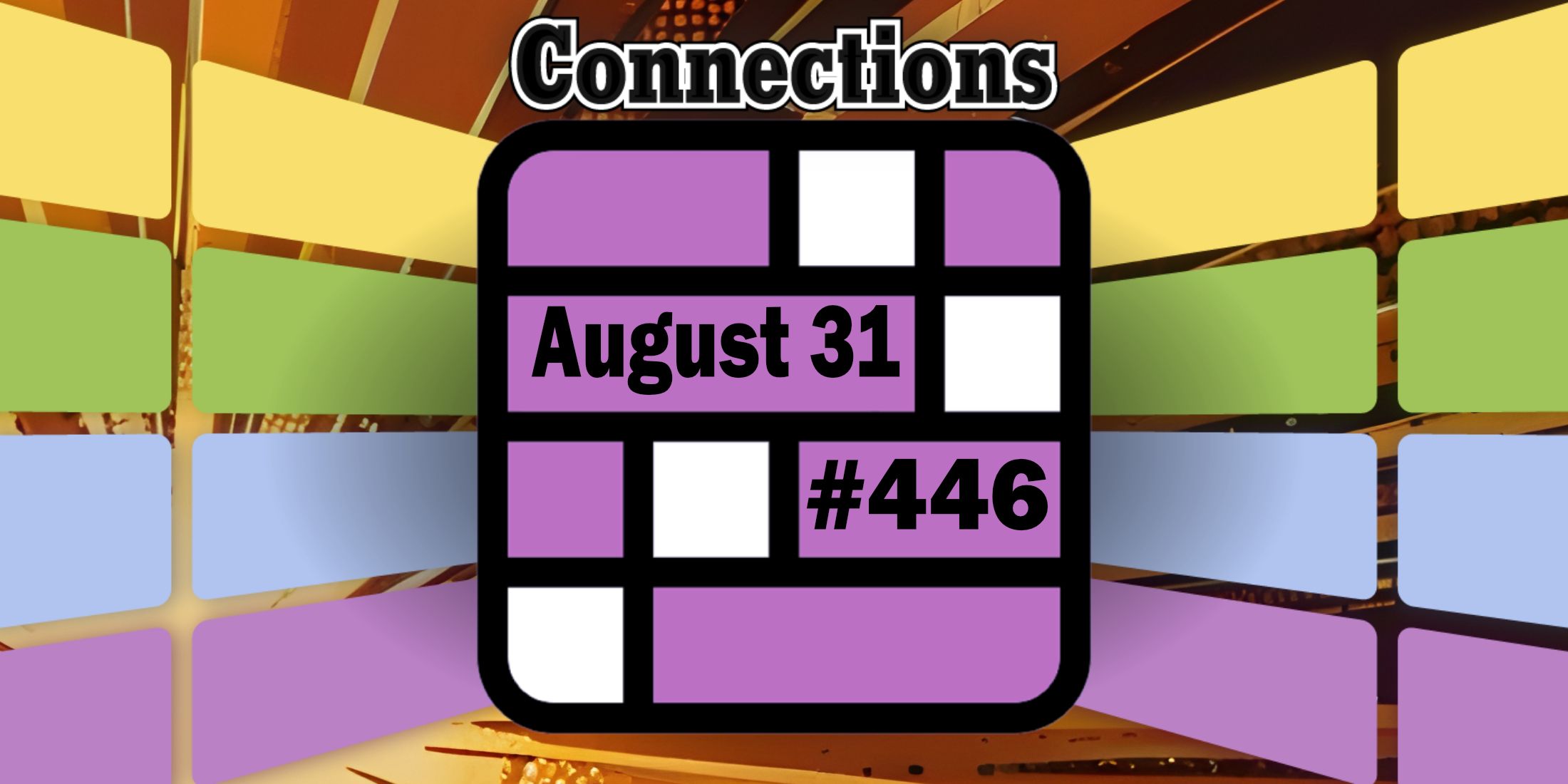 Comics in Connections Header August 31