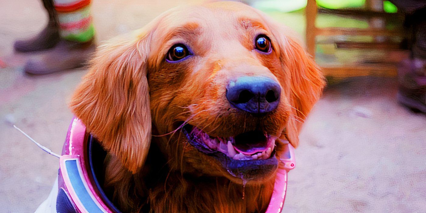 Cosmo looking happy in Guardians of the Galaxy Vol. 3