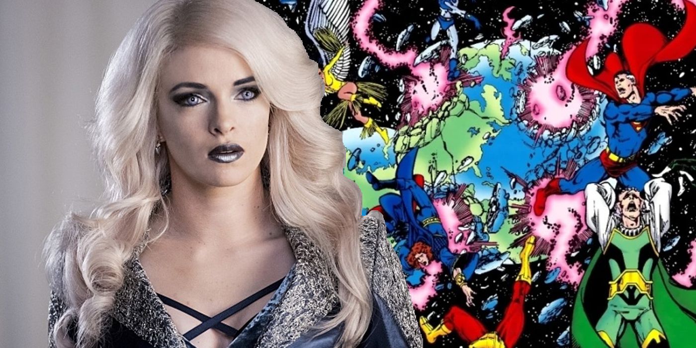 Killer Frost from CW&rsquo;s The Flash and the cover of Crisis on Infinite Earths