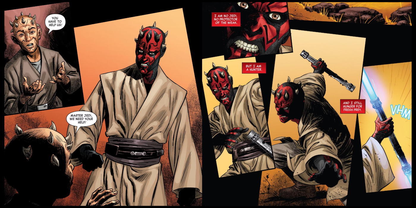 Darth Maul as Jedi in Star Wars Age of Republic Darth Maul