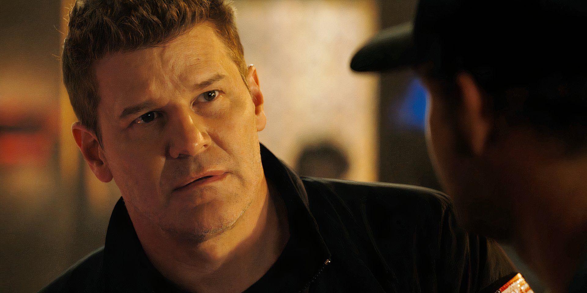 David Boreanaz as Jason looking sad in SEAL Team season 4