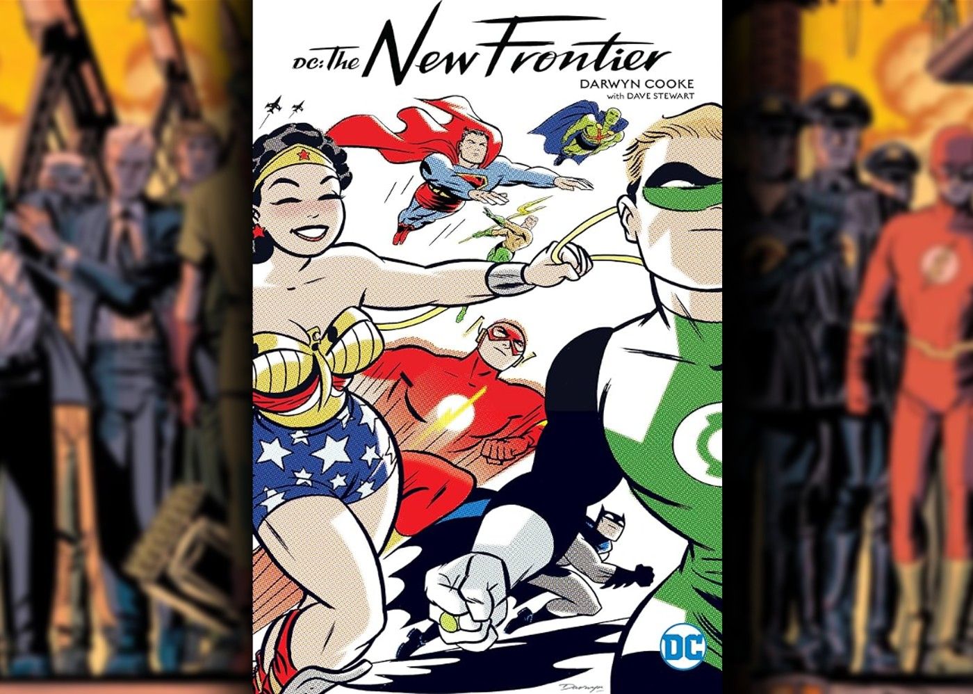 capa de quadrinhos da nova fronteira da dc