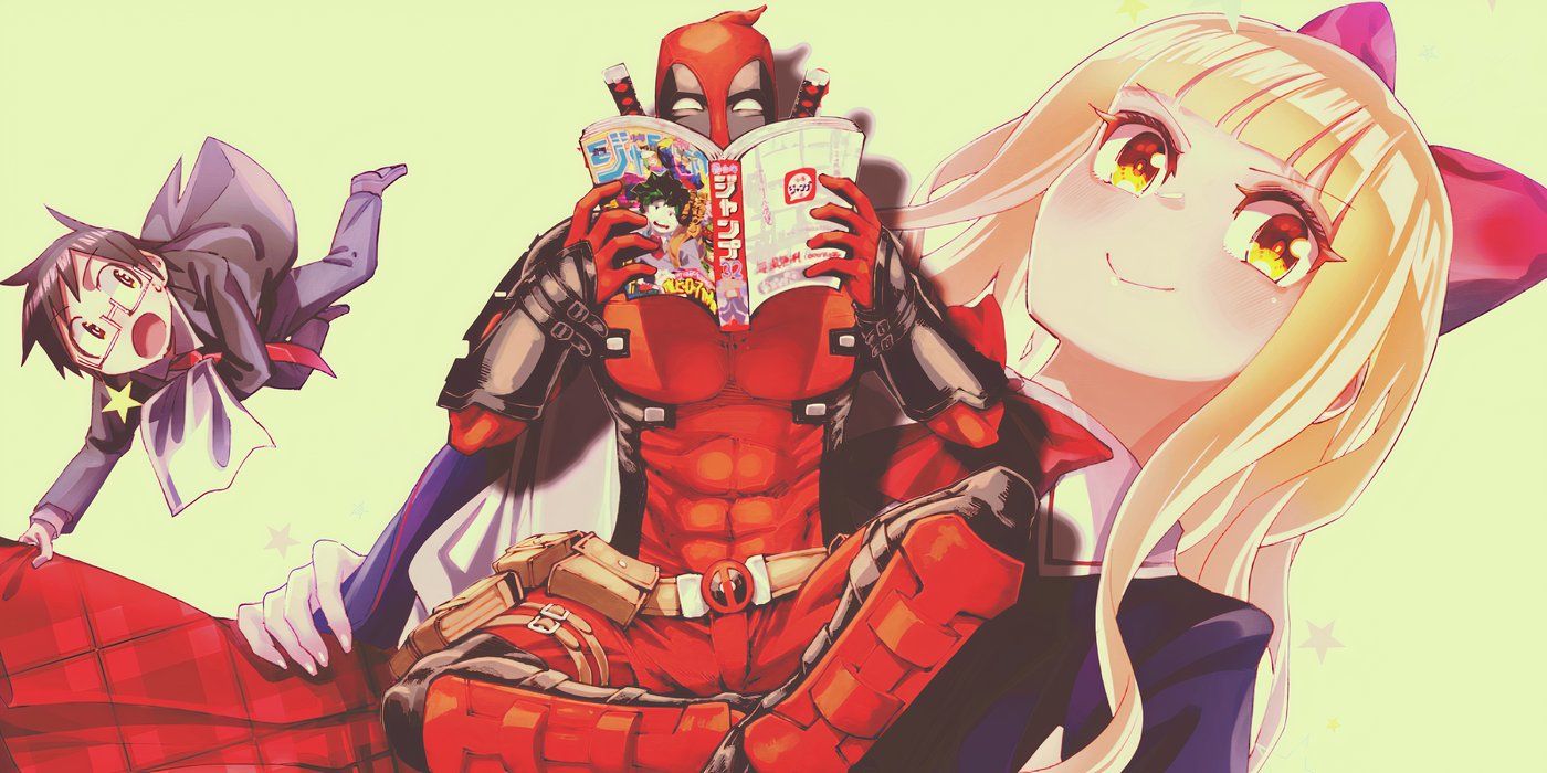 Feature header of Deadpool contrasted against the cast of Secret Steward