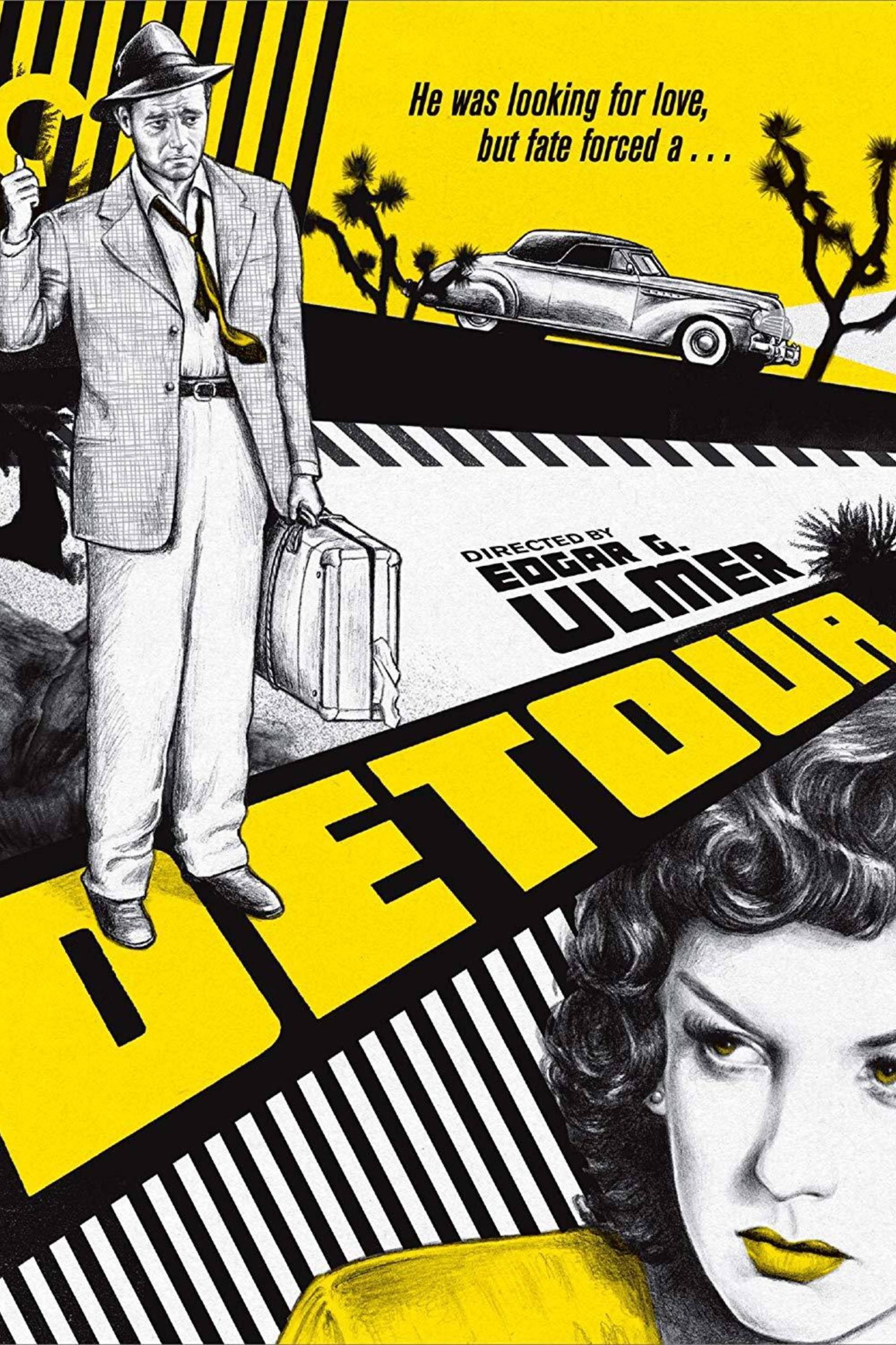 Detour (1945) - Poster