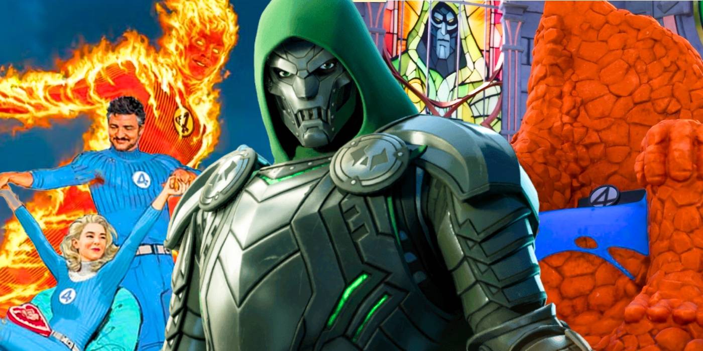 thumbnail image 2 of Marvel Doctor Doom Mask - Fantastic Four Movie Edition - Original Plastic Mask 2 of 5