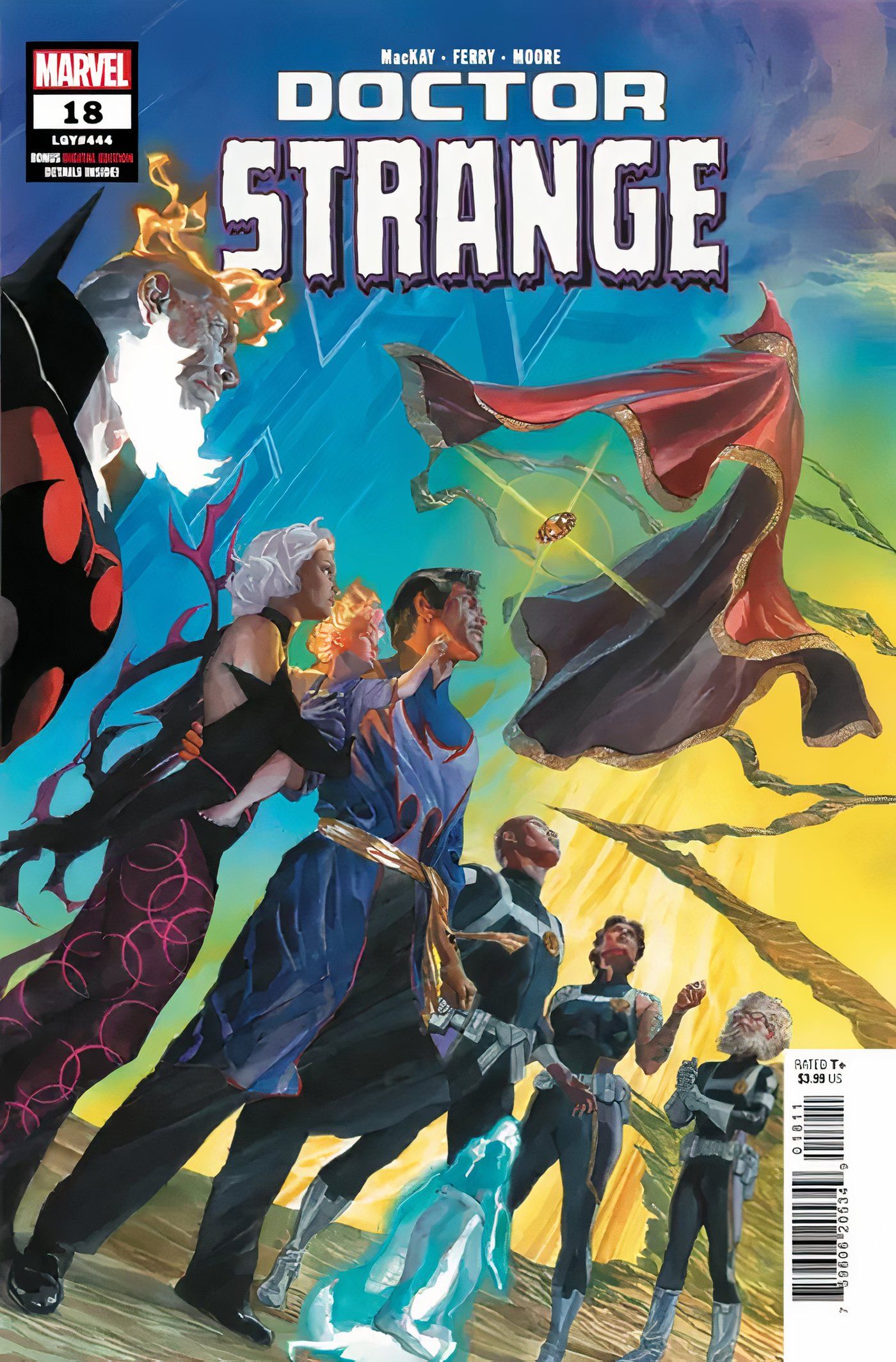 Portada de vista previa de Doctor Strange 18