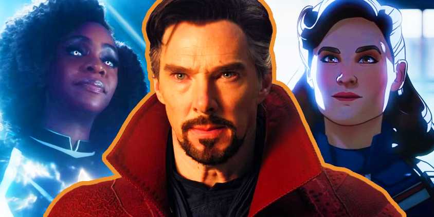 Doctor Strange, Monica Rambeau and Captain Carter saving the multiverse in the MCU