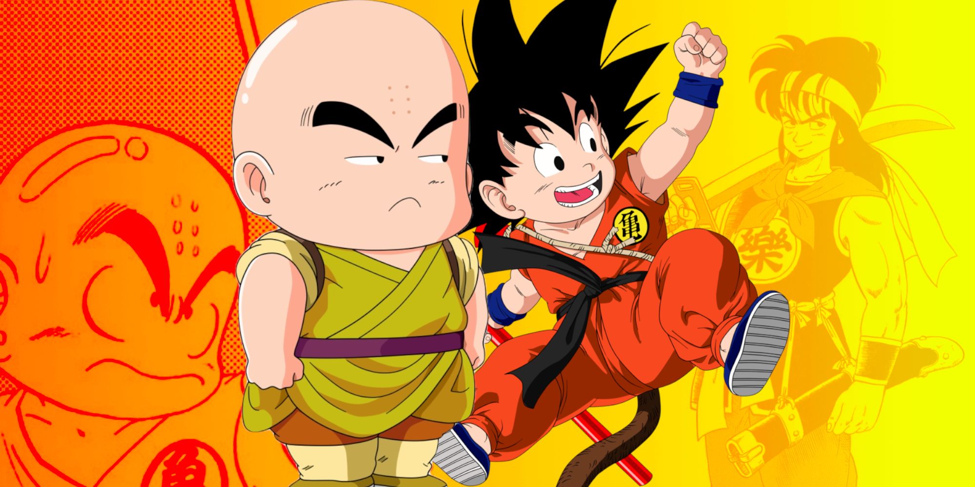 Dragon Ball Best Quote Goku to Krillin with Yamcha in background