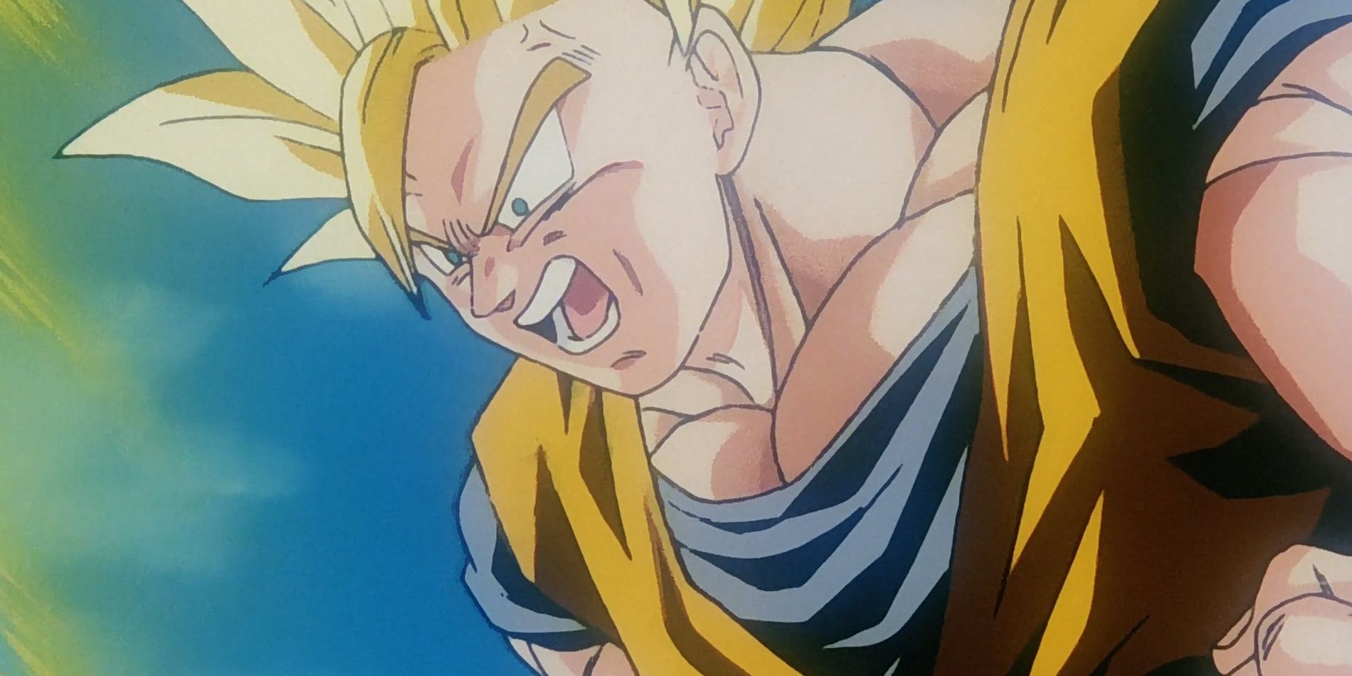 Goku readying his SSJ3 form by talking about going further past his old limits in Dragon Ball Z quote.