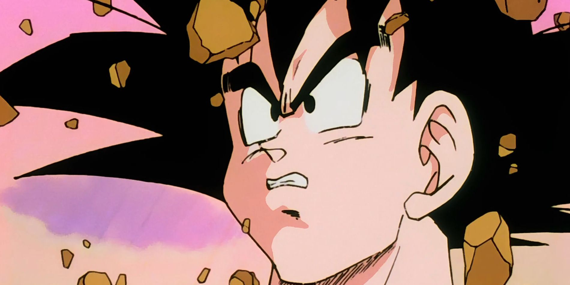 Goku mocks Nappa by calling him the third strongest Saiyan in the universe in a Dragon Ball Z quote.