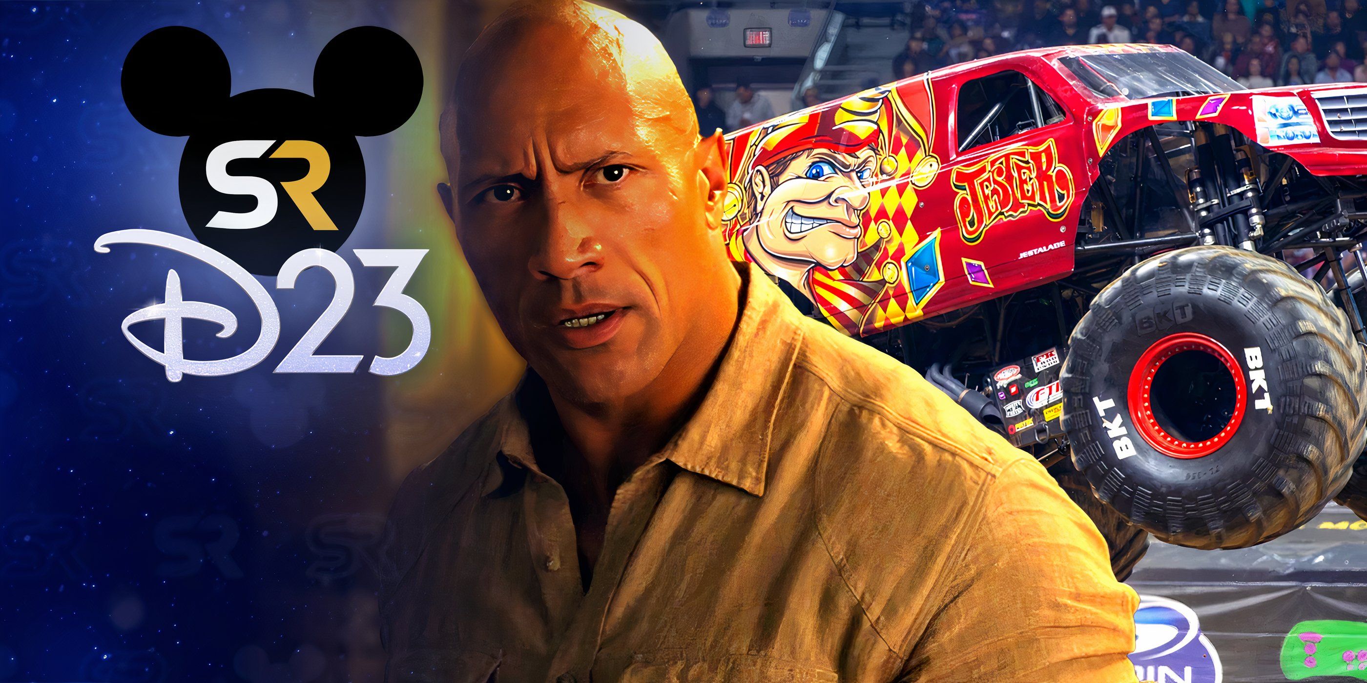 Dwayne Johnson announces film adaptation of classic Monster Truck Rally