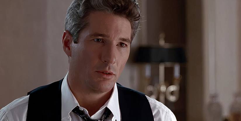 Edward (Richard Gere) saying goodbye to Vivian (Julia Roberts) in Pretty Woman.