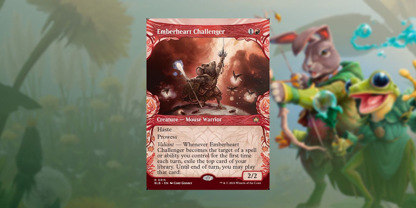 Melhores cartas do Emberheart Challenger MTG Bloomburrow