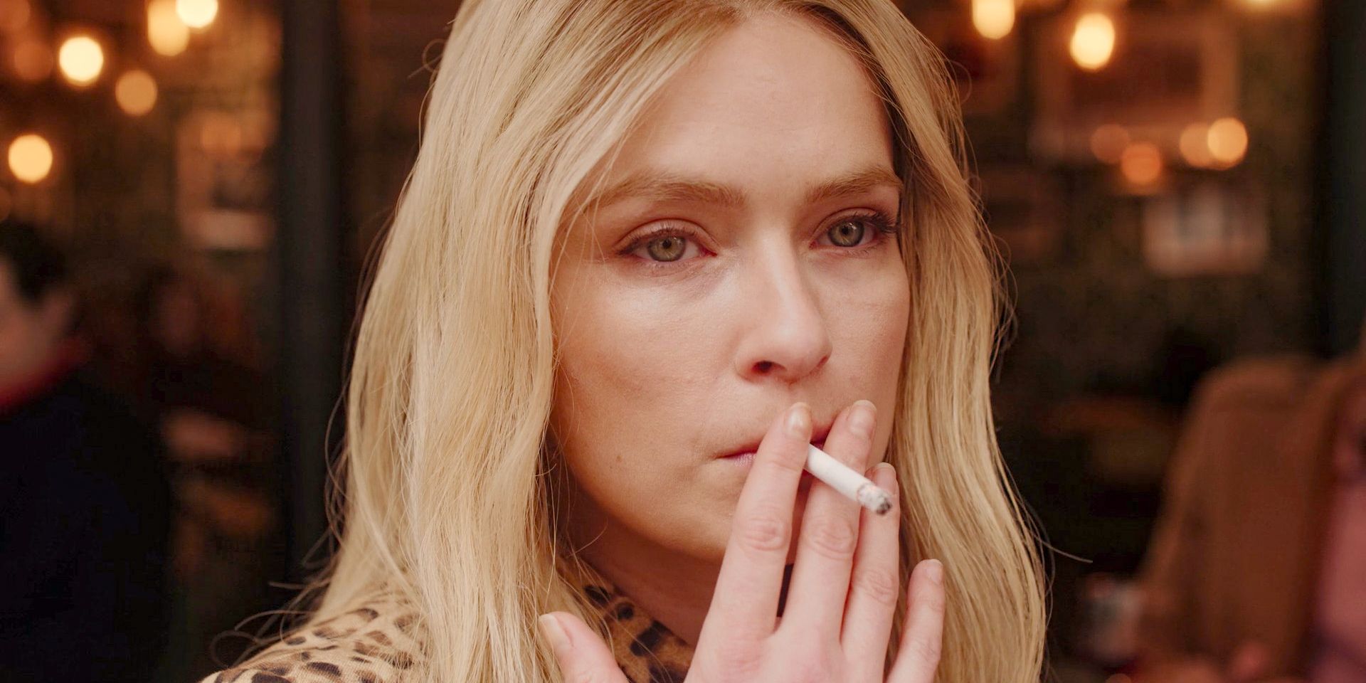 Camille smoking in Emily in Paris Season 4