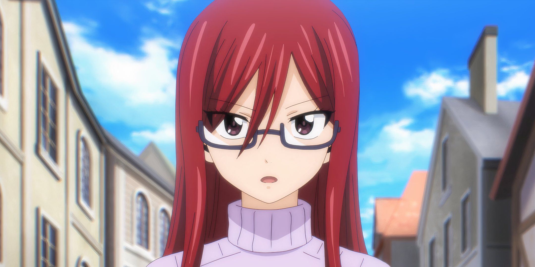 Erza's lookalike Elkis in Fairy Tail 100 Years Quest