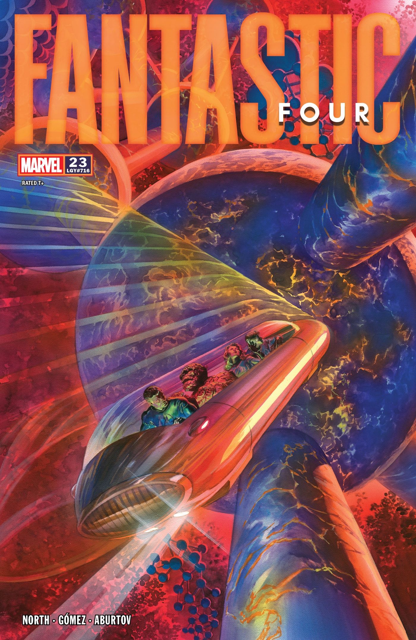 Cover of the Fantastic Four No. 23