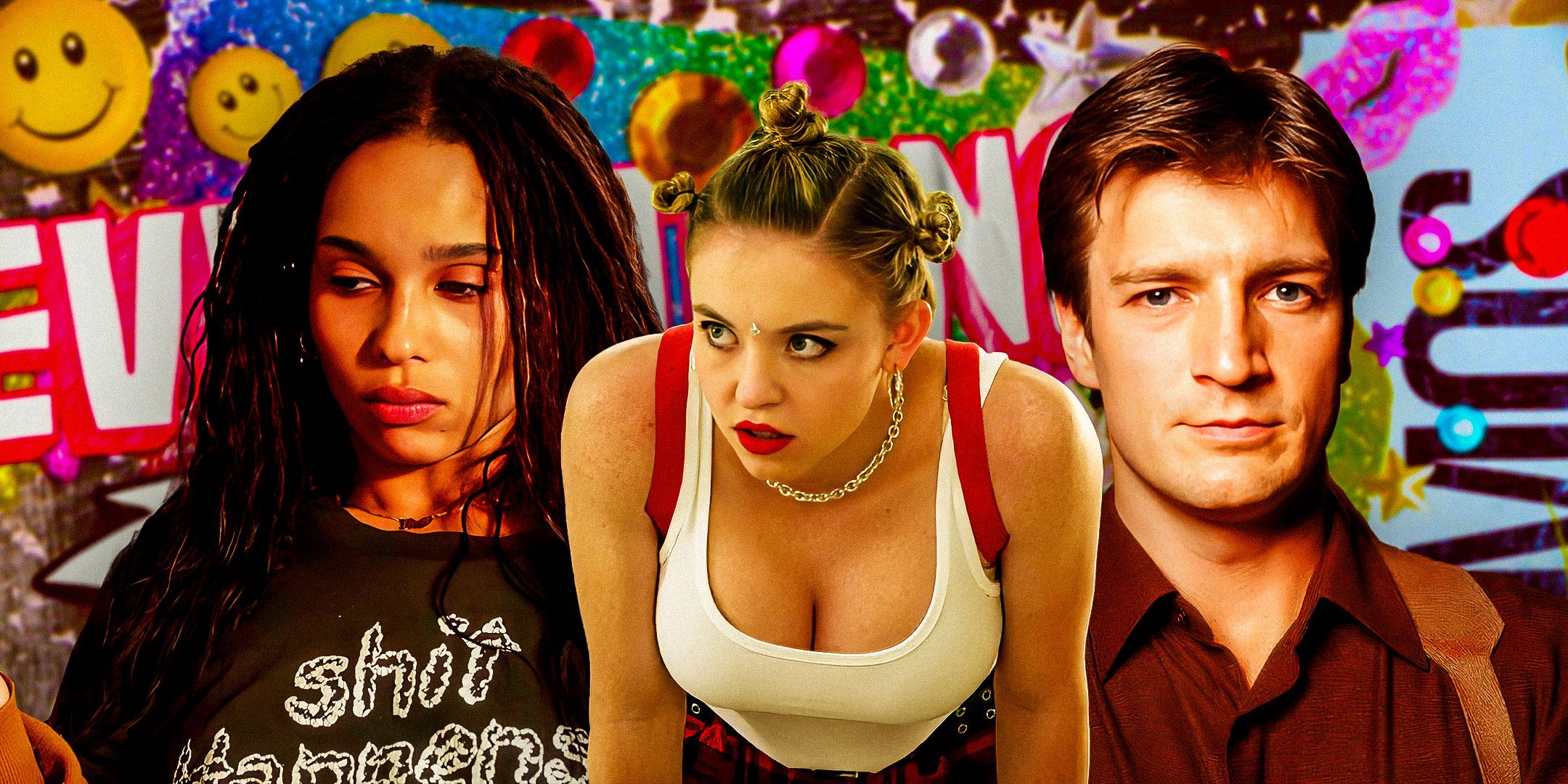 Fillion-in-Firefly-Zoe-Kravitz-in-High-Fidelity-and-Sydney-Sweeney-in-Everything-Sucks