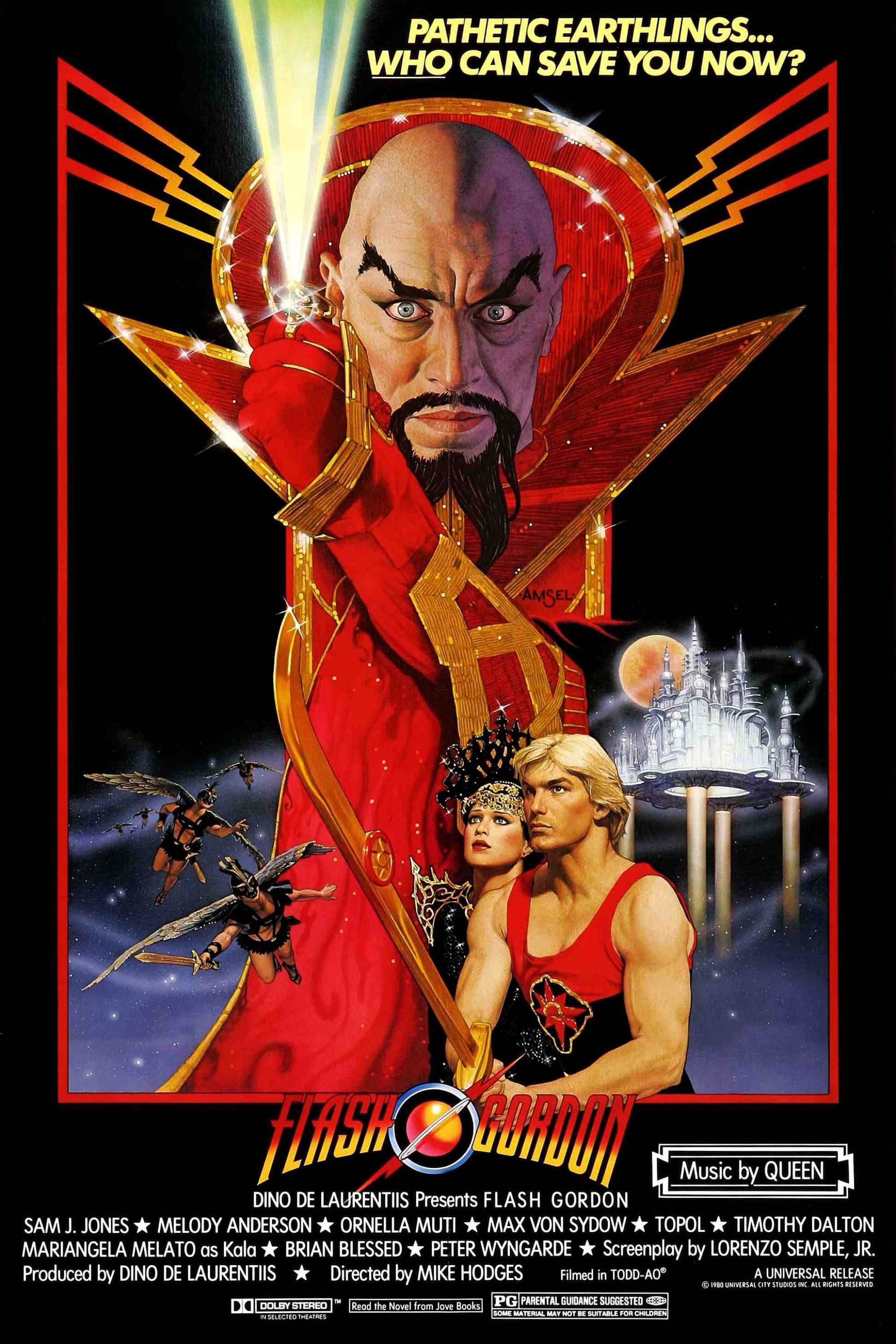 flash gordon (1980) - poster