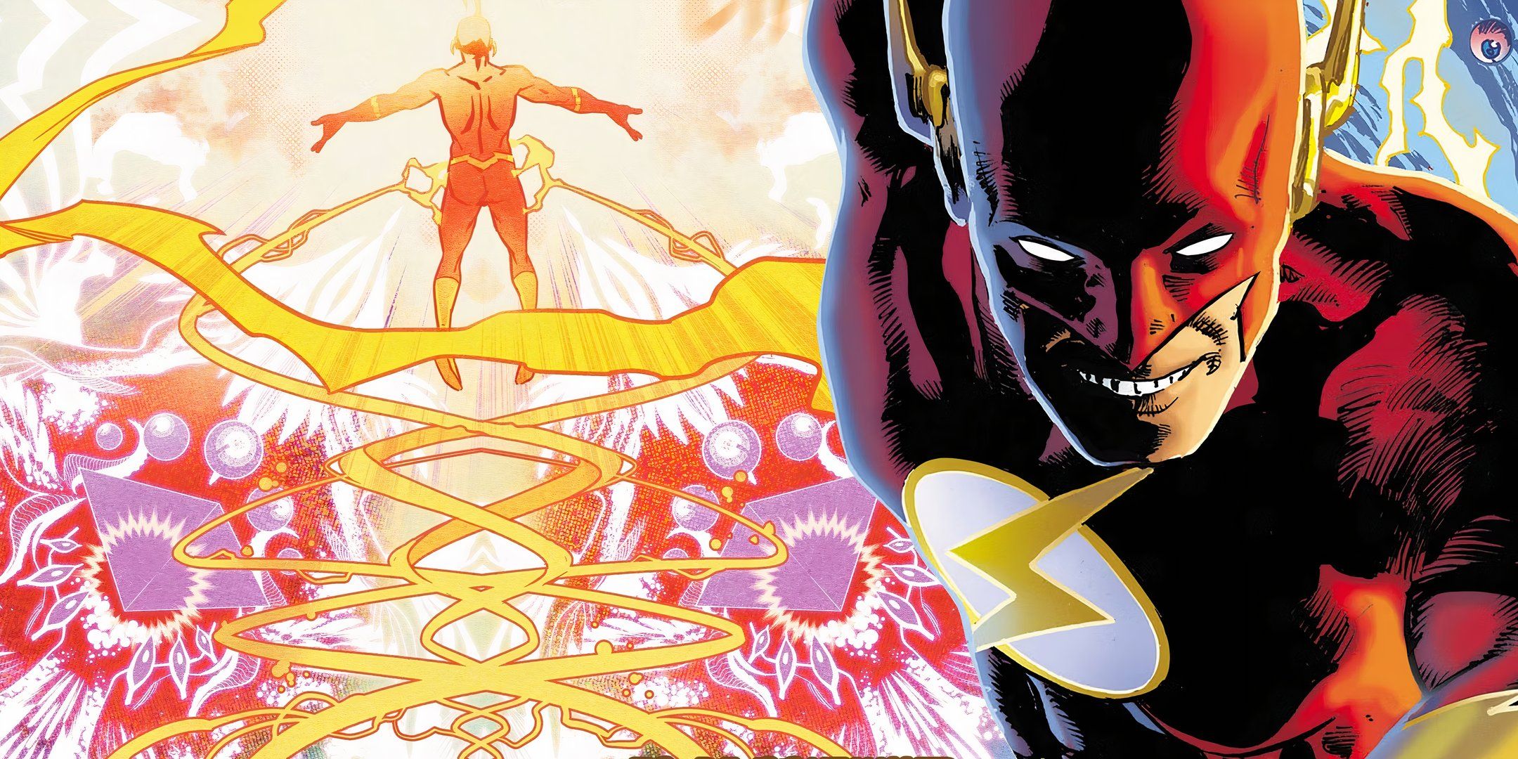 Flash Running and Being Possessed By Arc Angles DC Featured