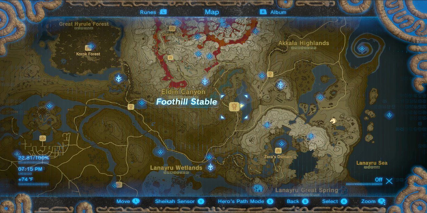 Where To Find Robin Williams NPC In Zelda: Breath Of The Wild & TOTK