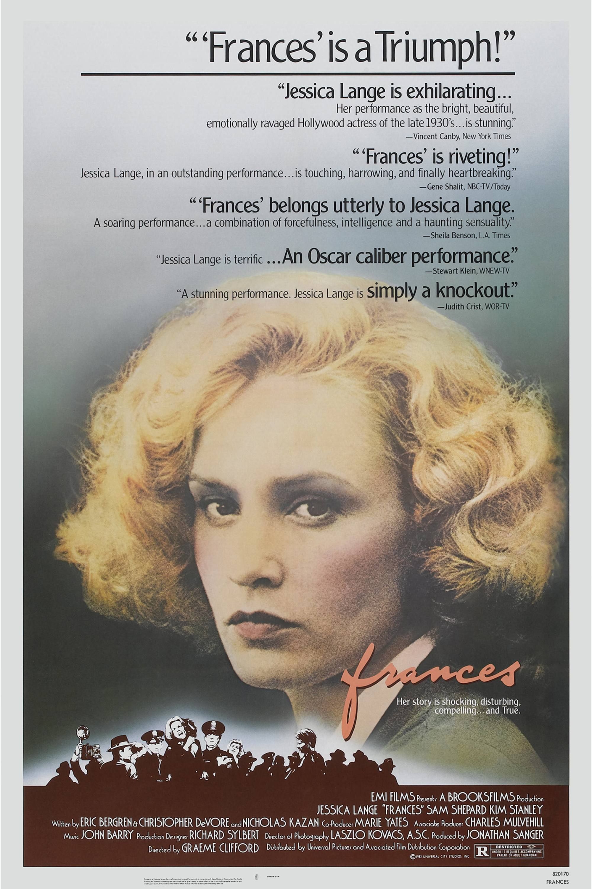 Frances (1982) - Poster