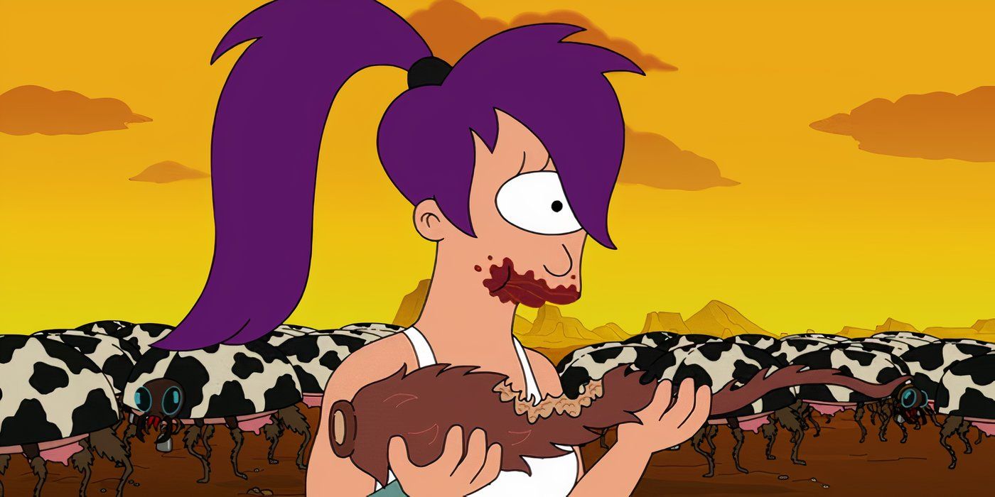 Futurama Beauty and the Bug Leela 5