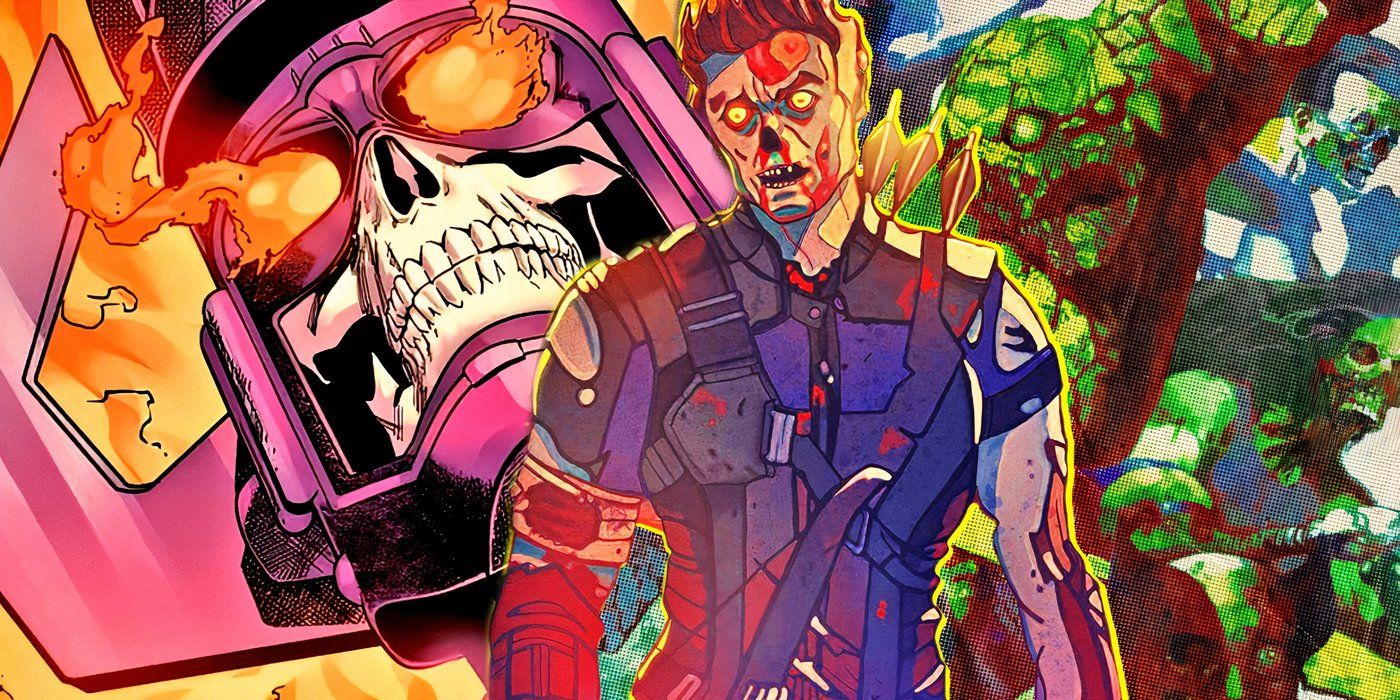 Galactus and Marvel Zombies.