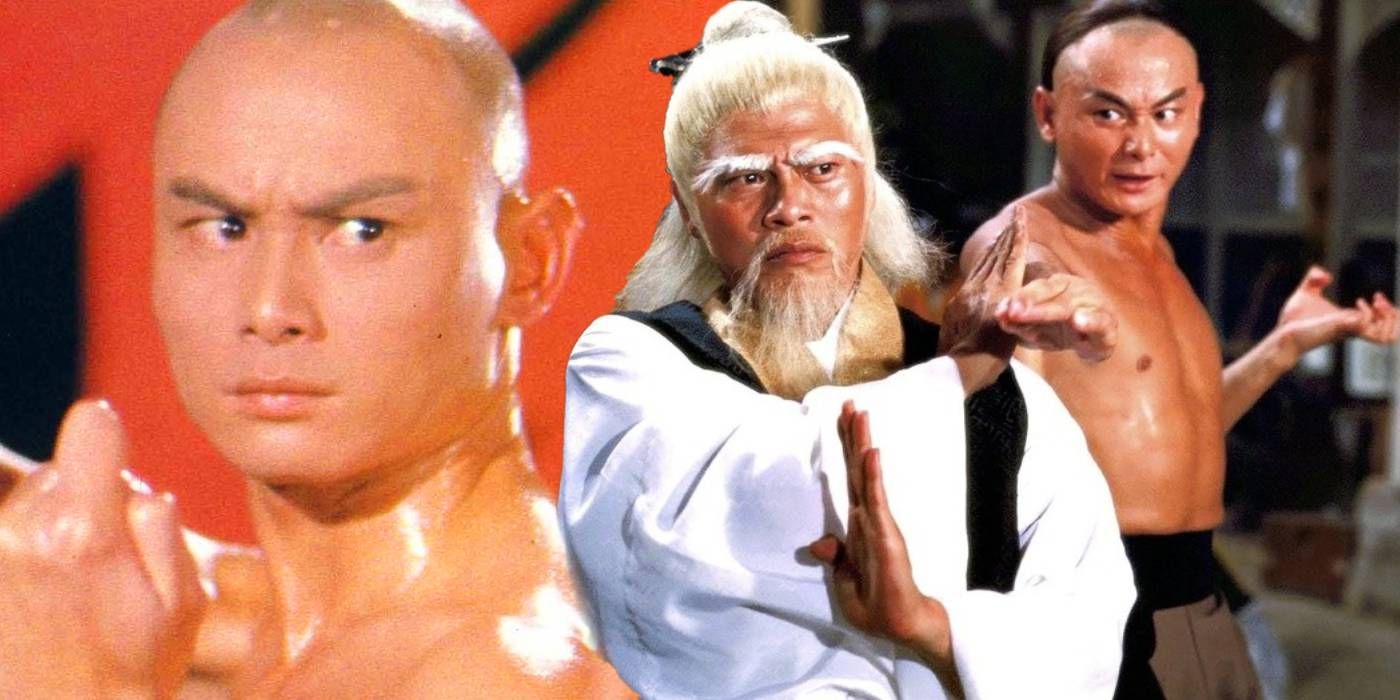 Gordon Liu in Fists of the White Lotus and Shaolin and Wu Tang custom image