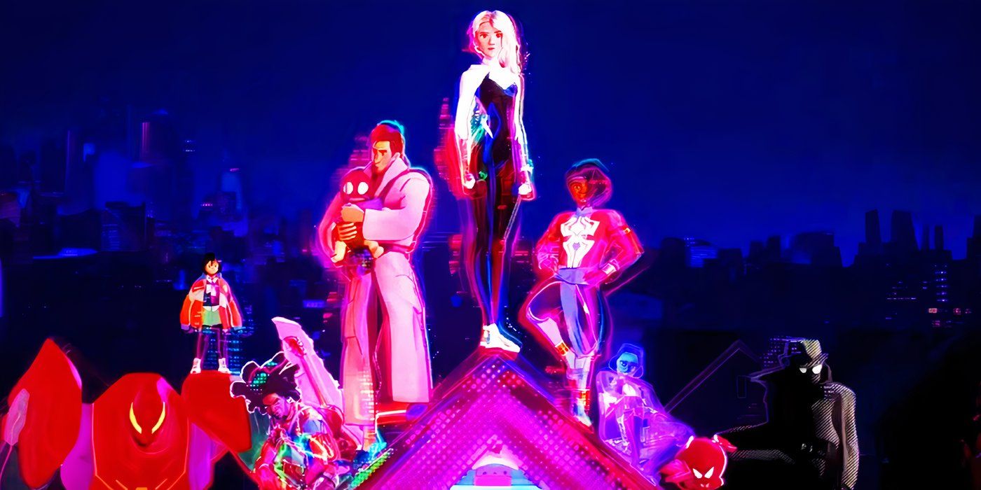 Il team di Spider-Verse di Gwen Stacy in Spider-Man Across the Spider-Verse