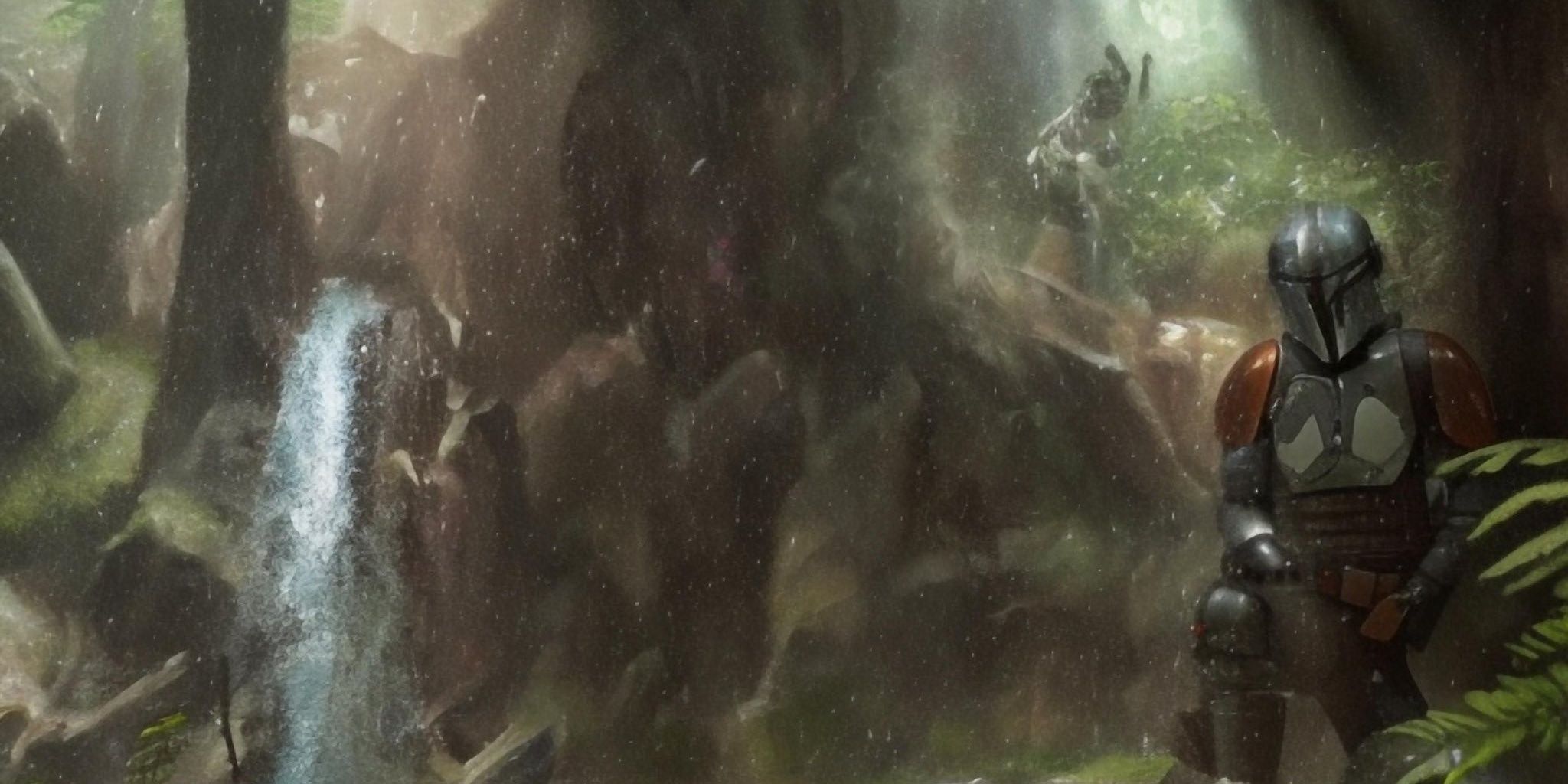 Official New Concept Art Hints At A Mandalorian Flashback In Star Wars' Next Movie