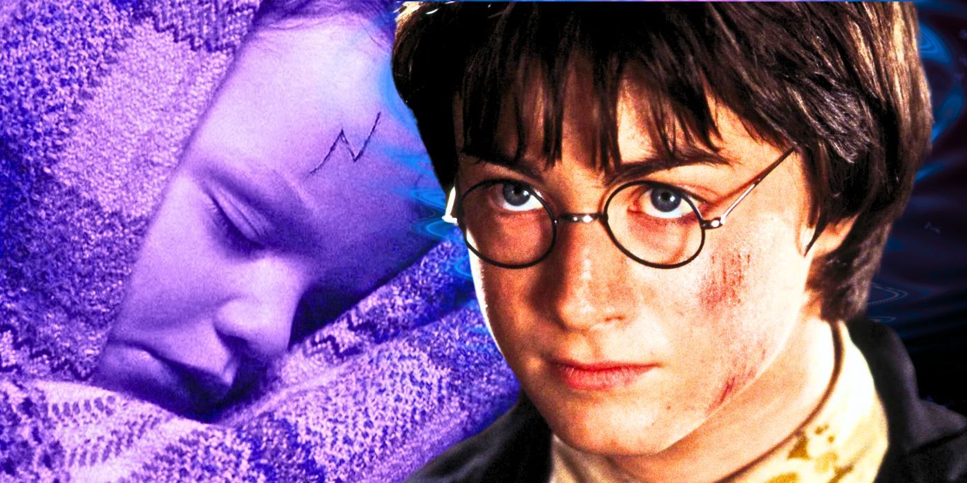 Daniel Radcliffe as Harry Potter in the Harry Potter franchise