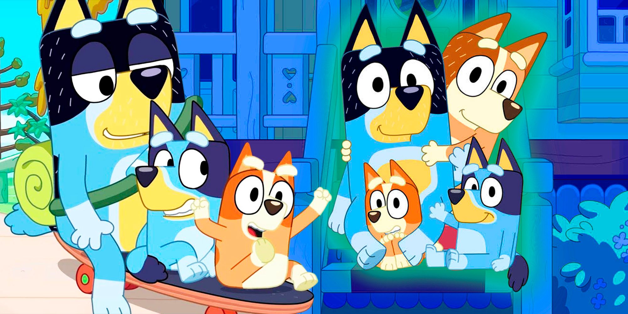 La familia Hiller de Bluey