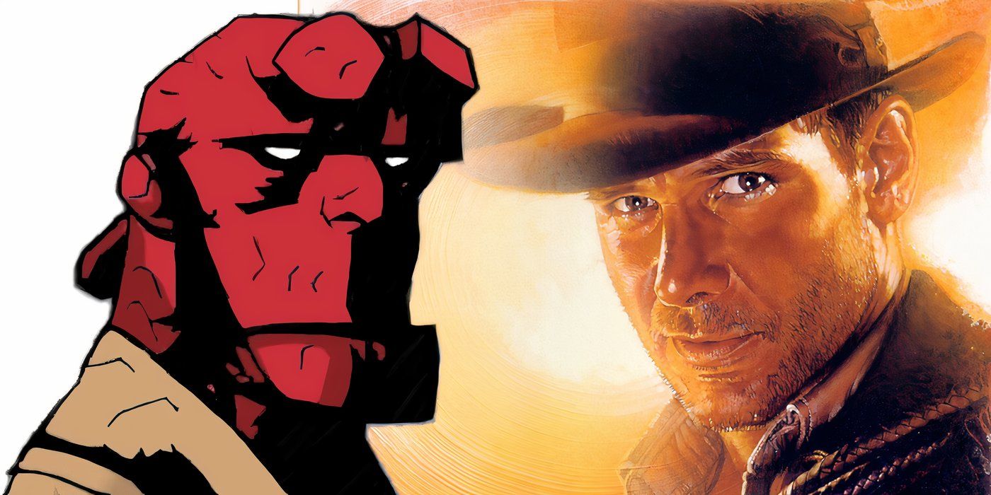 Hellboy and Indiana Jones