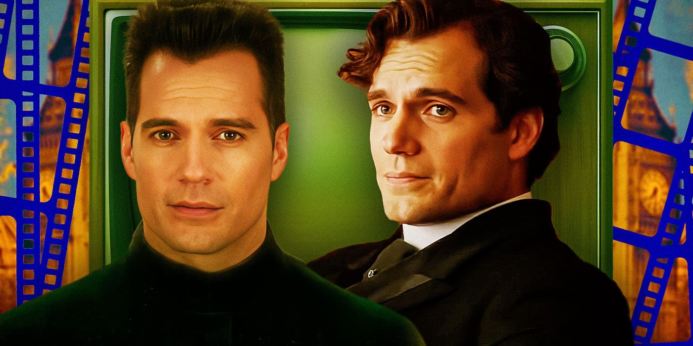 Custom image of Henry Cavill in Enola Holmes and Argylle