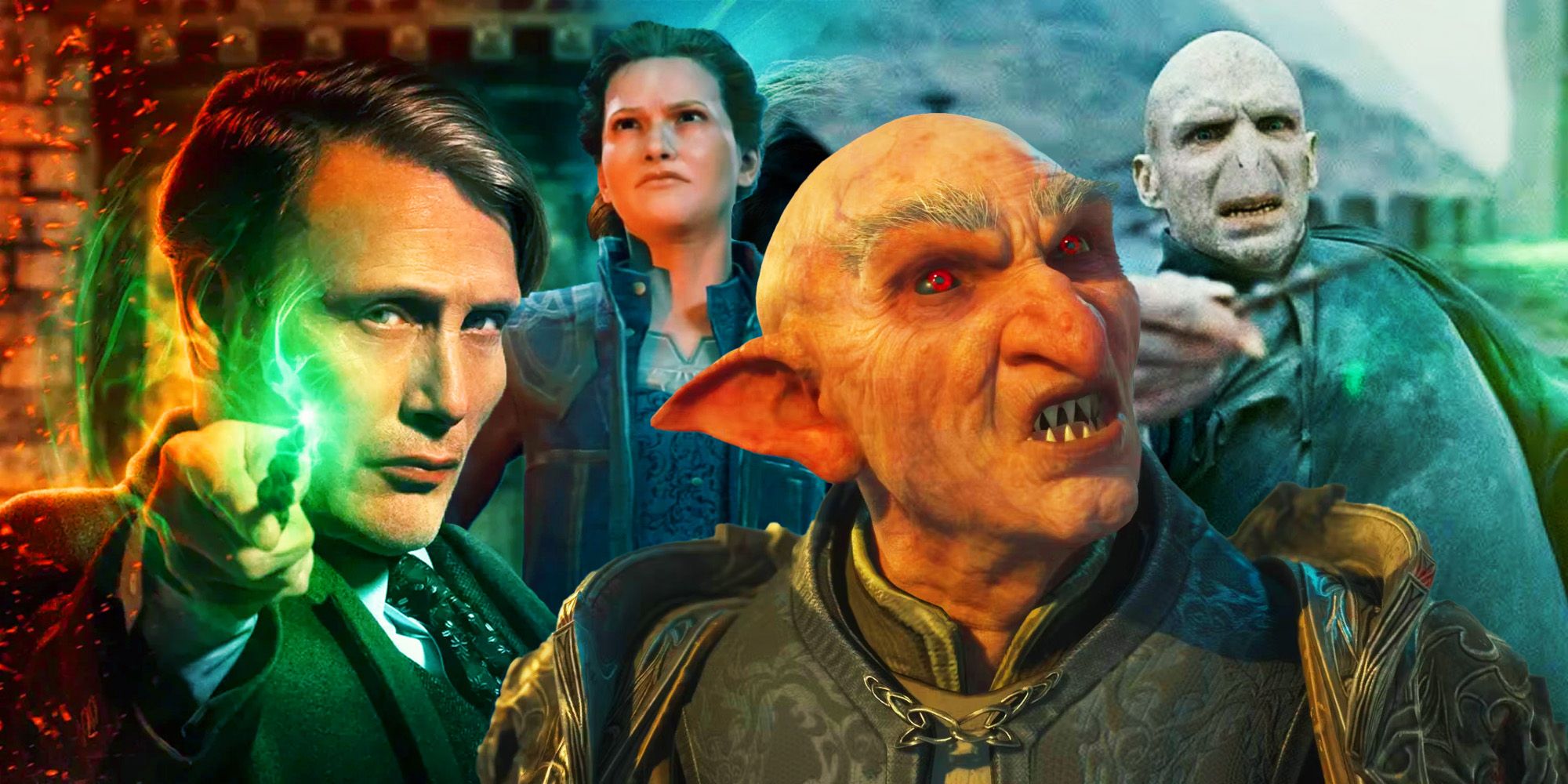 How Hogwarts Legacy's Villain Compares To Lord Voldemort & Grindelwald