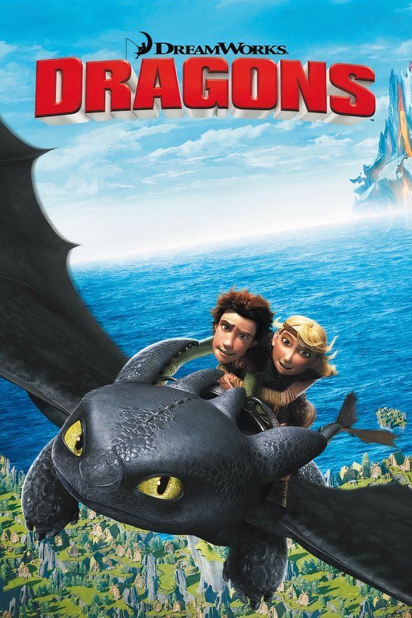 Cartel de la película Cómo entrenar a tu dragón (2010)