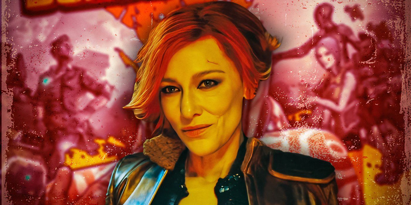 Lilith (Cate Blanchett) looking smug in Borderlands